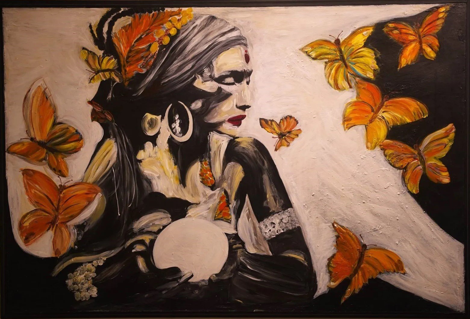 Abstract Oil Painting